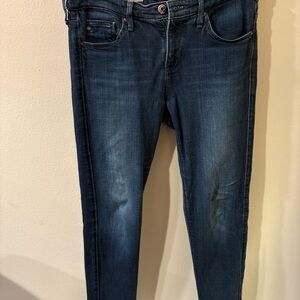 Ag Adriano Goldschmied Dark Blue Skinny Jeans